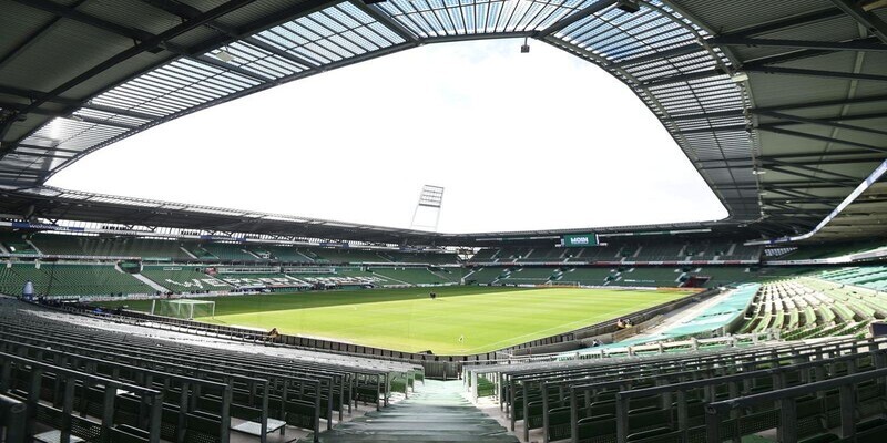 4. Weserstadion, Bremen, Germany, 42.100